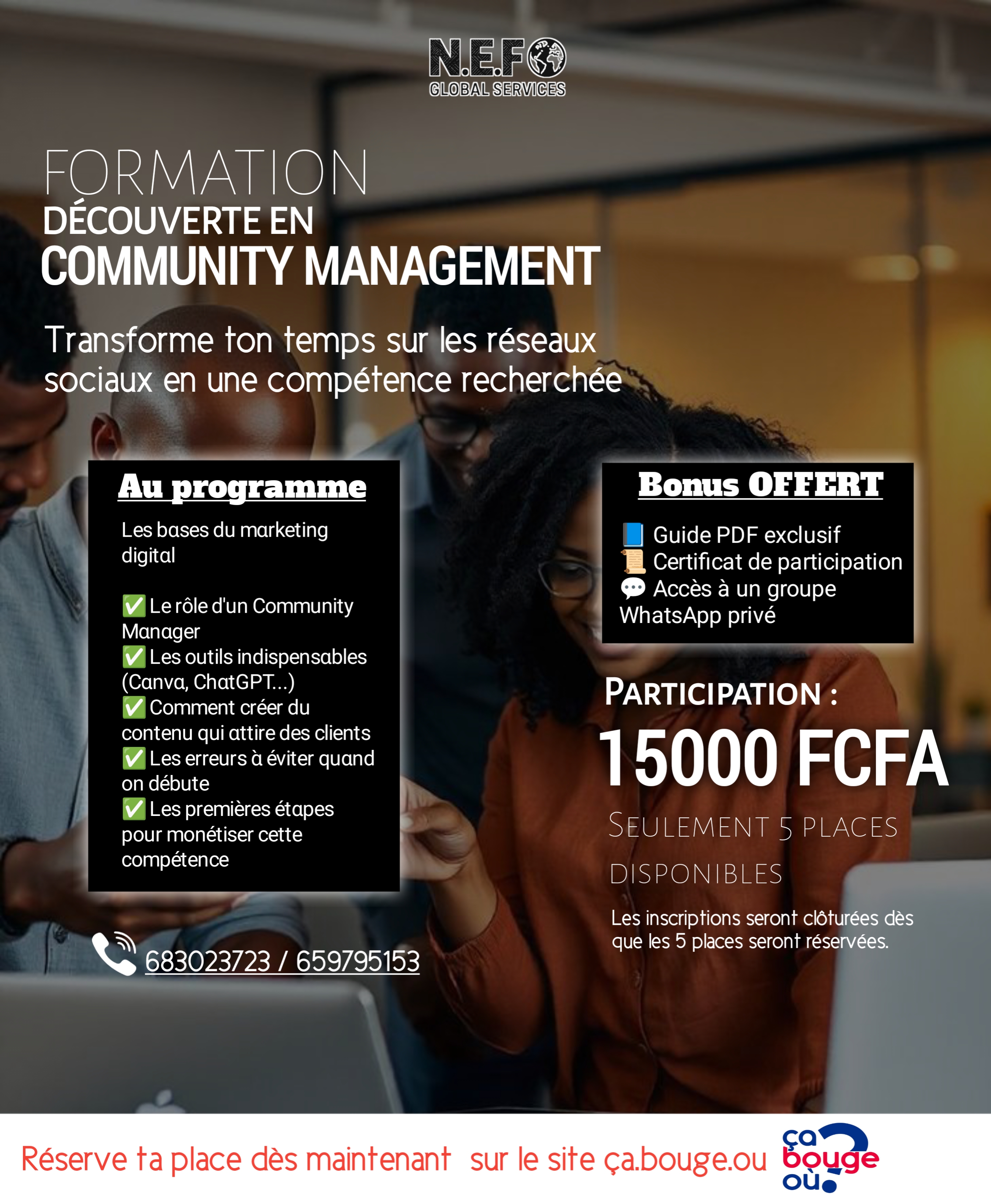 Formation découverte en COMMUNITY MANAGEMENT