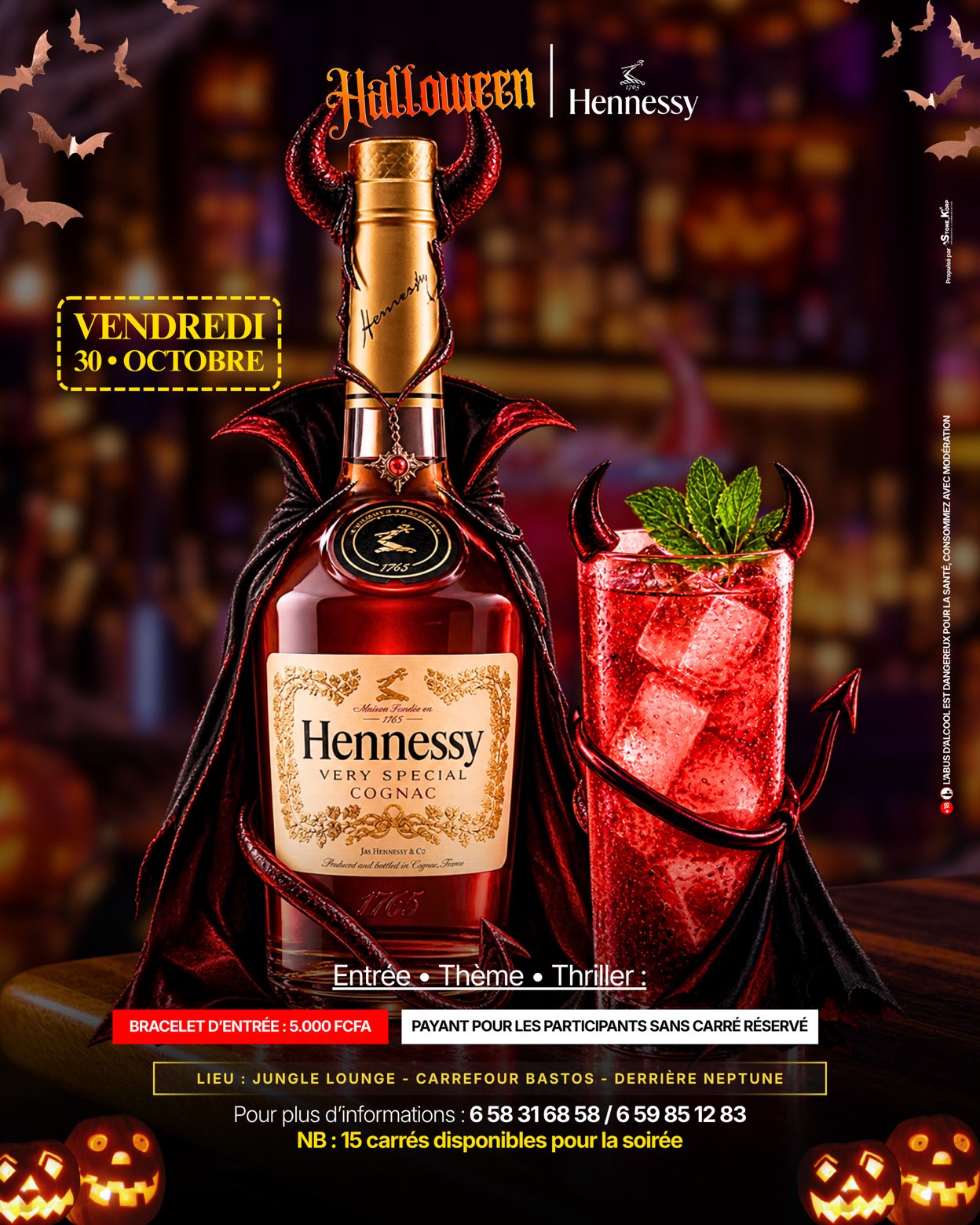 HALLOWEEN x HENNESSY 🎃🦇