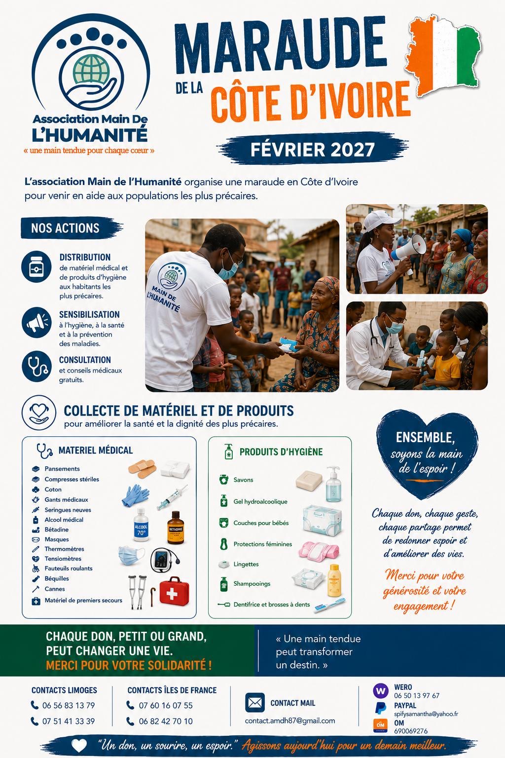 Maraude médicale en Côte d’Ivoire